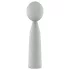 Nude Luna - Rechargeable Mini Wand Vibrator (Gray)