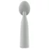 Nude Luna - Rechargeable Mini Wand Vibrator (Gray)