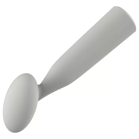 Nude Luna - Rechargeable Mini Wand Vibrator (Gray)