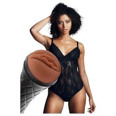   The Girl Next Door Marly - Realistic Masturbator in Case (Brown)