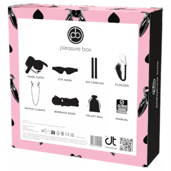 Pleasure Box Let's Go Kink - Bondage Set - 6 Pieces