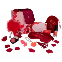 Dreamtoys Amour - Heart Vibrator Gift Set (Red)