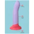Dreamtoys Love Signal - two‑tone silicone dildo large (purple)