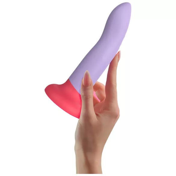 Dreamtoys Love Signal - two‑tone silicone dildo large (purple)