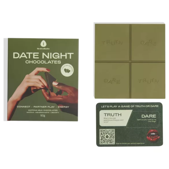 The Oh Collective Date Night Matcha - matcha & strawberry chocolate for couples (50g)