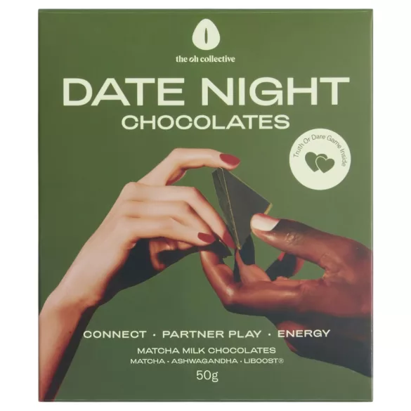 The Oh Collective Date Night Matcha - matcha & strawberry chocolate for couples (50g)