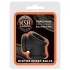Kiotos - silicone penis and ball stretcher (black)