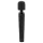 Pixey Deluxe Black Velvet - M‑size wand vibrator (black)