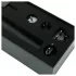 Pixey Deluxe Black Velvet - M‑size wand vibrator (black)