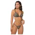 Zôf Nina - Leopard-Print Bra and Thong Set (Brown)