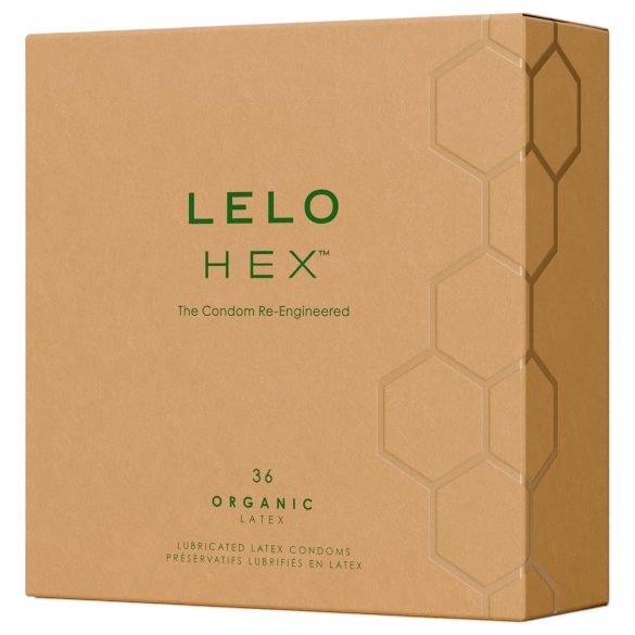 LELO Hex Organic - performance condoms (36 pack)