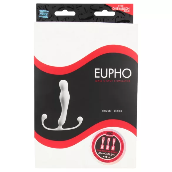 Aneros Eupho Trident - prostate dildo (white)
