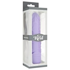 Classic Get Real - Lifelike Silicone Vibrator (Purple)