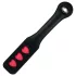 Sportsheets Impression - Black Heart Leather Paddle