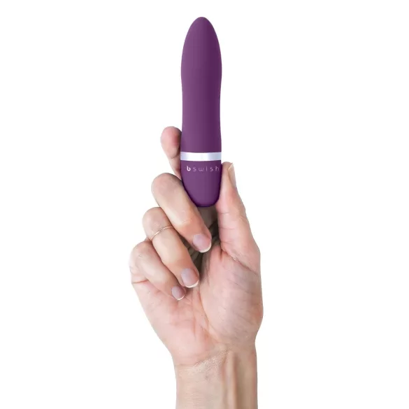 B SWISH Bcute Classic - waterproof lipstick vibrator (purple)