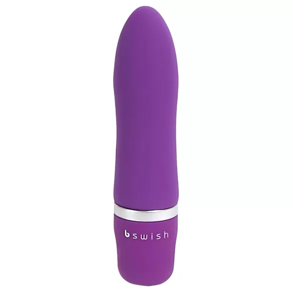 B SWISH Bcute Classic - waterproof lipstick vibrator (purple)