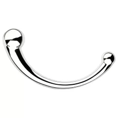 NJOY Pure Wand - anal hook dildo (silver)