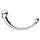 NJOY Pure Wand - anal hook dildo (silver)