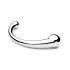 NJOY Pure Wand - anal hook dildo (silver)