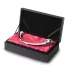 NJOY Pure Wand - anal hook dildo (silver)