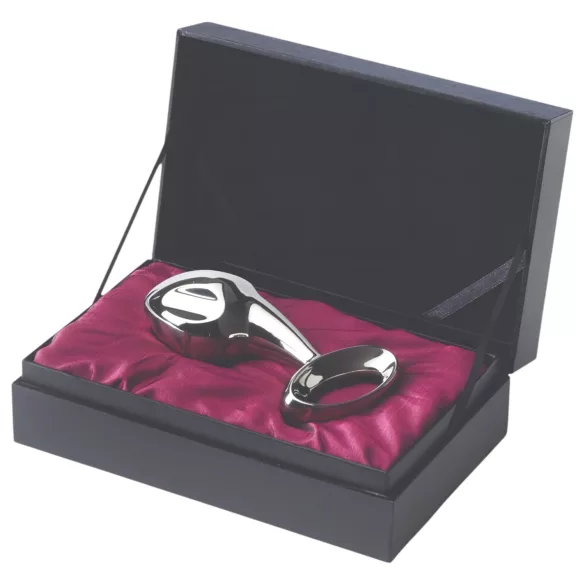 Njoy Pure Plug 2.0 - metal anal plug (silver)