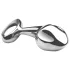 Njoy Pure Plug 2.0 - metal anal plug (silver)