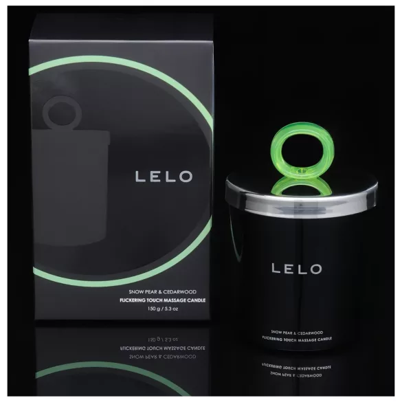 LELO Massage Candle - Woolly Pear & Cedar (150g)