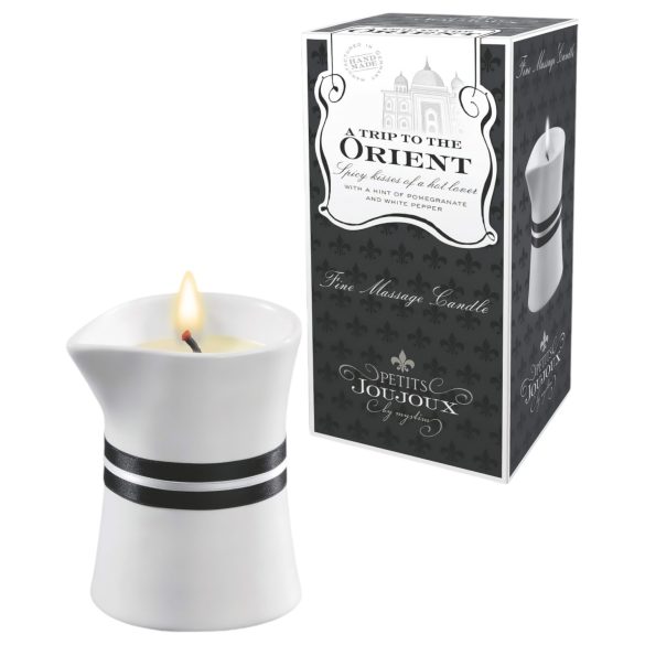 Petits Joujoux Orient - Massage Candle 120ml - Pomegranate & White Pepper
