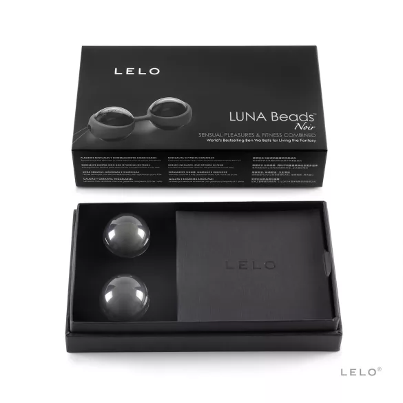 LELO Luna Noir - Versatile Kegel Balls