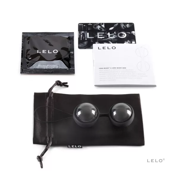 LELO Luna Noir - Versatile Kegel Balls
