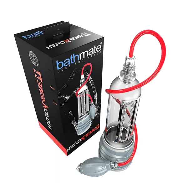 BathMate Xtreme Hydromax 11 - Penis Pump Set (Clear)