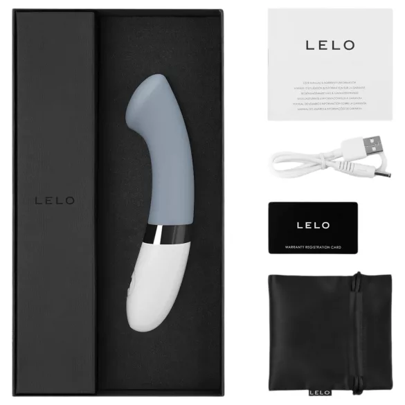 LELO Gigi 2 - Silicone G-Spot Vibrator (Grey)