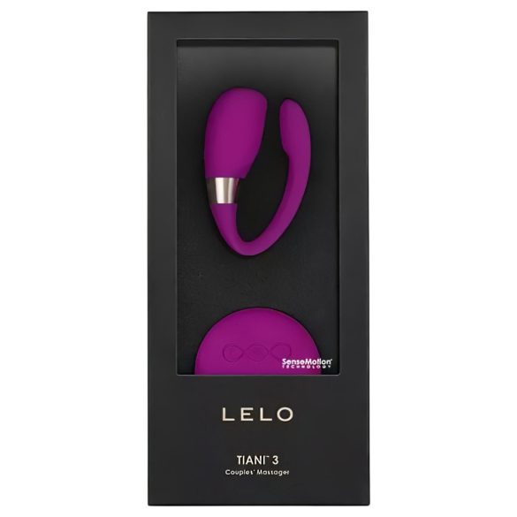 LELO Tiani 3 - Silicone Couples Vibrator (Purple)
