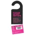 Sex Dice Set with Door Hanger (Black-Pink)