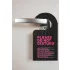 Sex Dice Set with Door Hanger (Black-Pink)
