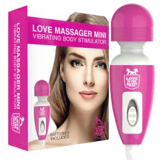 Love Wand - Mini Vibrating Massager (Pink)