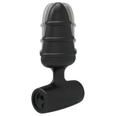 Love Plug - Mini Black Anal Vibrator