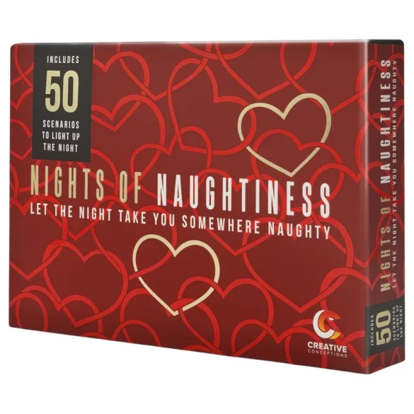 FIFTY NIGHTS OF NAUGHTINESS - Adult Party Game (English Version)
