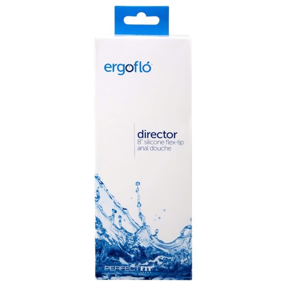 Perfect Fit Ergoflo Director - Black Anal & Intimate Cleaner