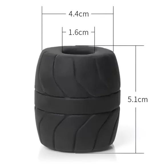 SilaSkin Black Ball Stretcher & Ring