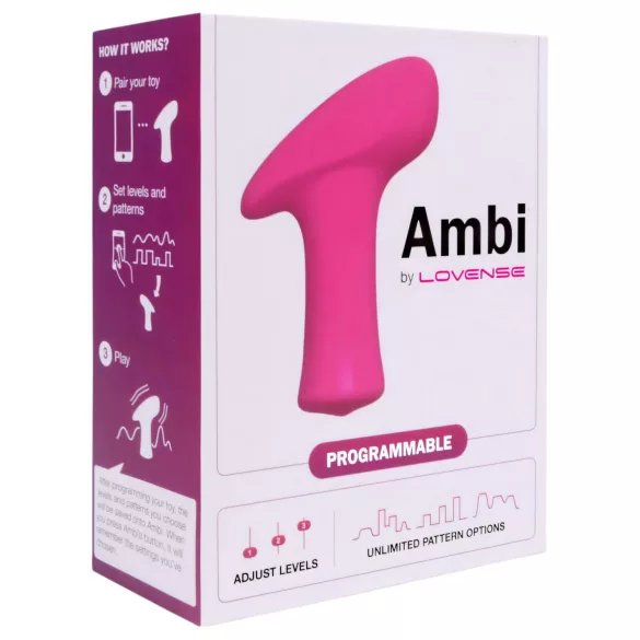 LOVENSE Ambi - Smart Dual-Motor Clitoral Vibrator (Pink)