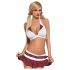Obsessive Schooly - 6-Piece Schoolgirl Costume Set - L/XL