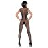 Obsessive N112 - Angel Wing Fishnet Bodysuit - Black (S-L)