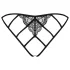 Obsessive Miamor - Black Lace Open-Back Panties
