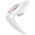 Satisfyer Pro 4 Couples - Rechargeable Airwave Partner Vibrator (White)