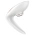 Satisfyer Pro 4 Couples - Rechargeable Airwave Partner Vibrator (White)