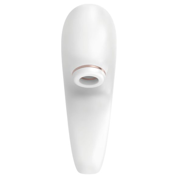 Satisfyer Pro 4 Couples - Rechargeable Airwave Partner Vibrator (White)