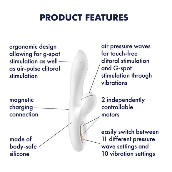 Satisfyer Pro+ G-spot - Clitoral and G-Spot Vibrator