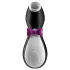 Satisfyer Penguin - Rechargeable, Waterproof Clitoral Stimulator (Black and White)