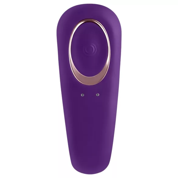Satisfyer Double Classic - Waterproof Rechargeable Couples Vibrator (Purple)